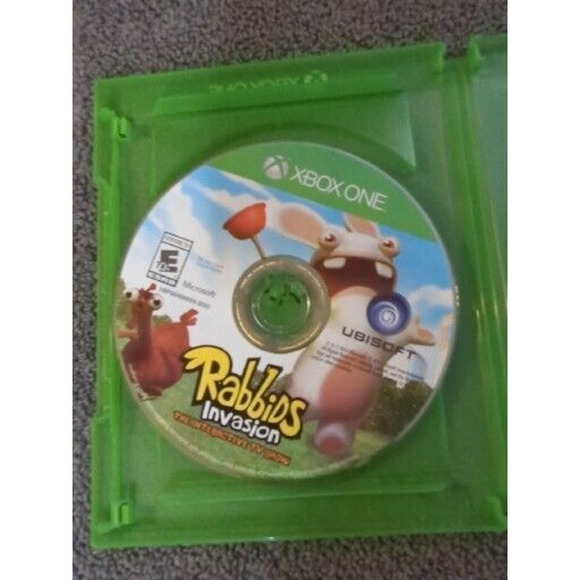 Rabbids Invasion (Microsoft Xbox One, 2014) Disc Only No Manual Tested‎ - Picture 1 of 4